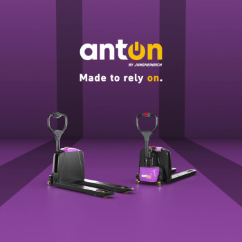 Transpaleta eléctrica de operador a pie – SW | PTL 1.5 | 685 x 1150 mm | AntOn by Jungheinrich